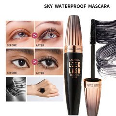 Waterproof Mascara Sweat Proof Smudge Proof Slender Thick Setting