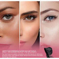 Waterproof Mascara Sweat Proof Smudge Proof Slender Thick Setting