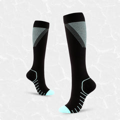 Compression Thigh Socks for Men Women Colourful Pattern
