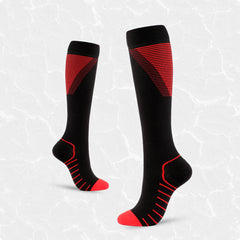 Compression Thigh Socks for Men Women Colourful Pattern