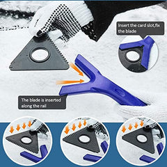 1pc Car Removal Snow Scraper Defrost Ice Tool Windshield Snow Tools