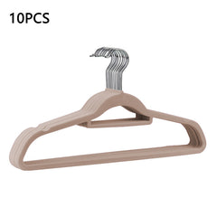 10-Set Slim Stackable Non-Slip Suit Hanger Space Saving Heavy Duty Adult Hanger