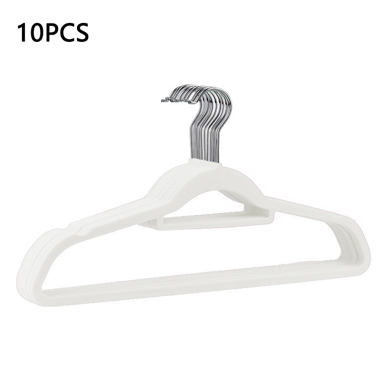 10-Set Slim Stackable Non-Slip Suit Hanger Space Saving Heavy Duty Adult Hanger