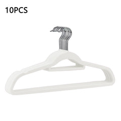 10-Set Slim Stackable Non-Slip Suit Hanger Space Saving Heavy Duty Adult Hanger