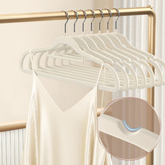 10-Set Slim Stackable Non-Slip Suit Hanger Space Saving Heavy Duty Adult Hanger