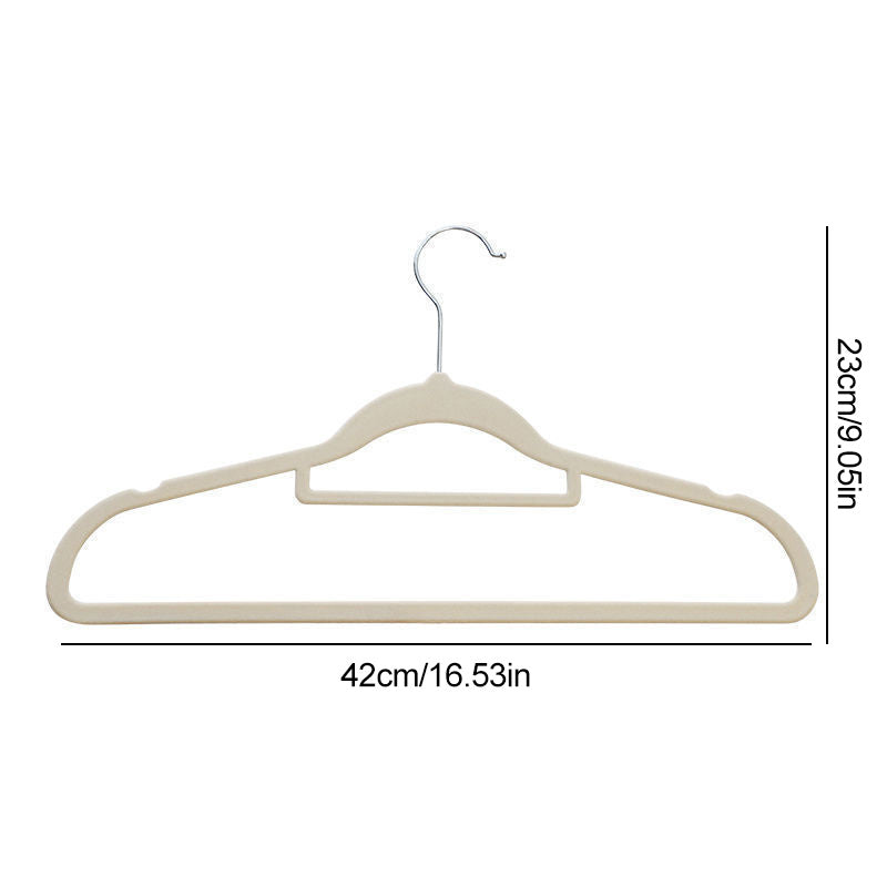 10-Set Slim Stackable Non-Slip Suit Hanger Space Saving Heavy Duty Adult Hanger
