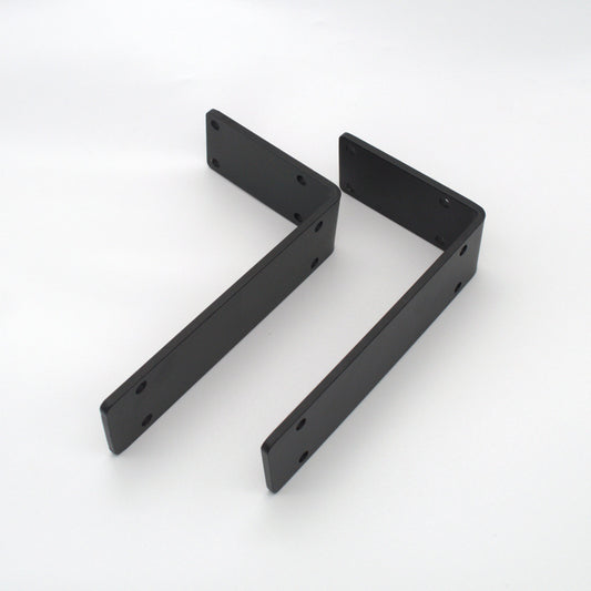 1pc L-shaped Partition Bracket Holder Wall Iron Art Thickened