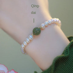 Pearl Bracelet Transfer Beads Female All-match Bangle