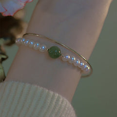 Pearl Bracelet Transfer Beads Female All-match Bangle