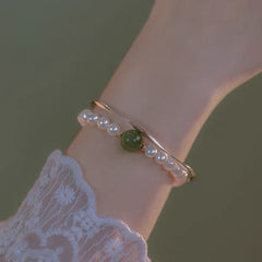 Pearl Bracelet Transfer Beads Female All-match Bangle