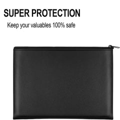 Money Bags With Zipper 27 94x15 49 Cm Money Pouch Bank Bag Cash Bag PU Check Wal