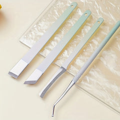 10ps Outdoor Nail Clipper Set Stainless Steel Pedicure Tools