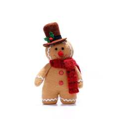 12in Christmas Gingerbread Man Plush Toy Stuffed Soft Gift
