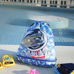Cartoon Swimming Bag Dry & Wet Storage Bag for Water Sports & Beach