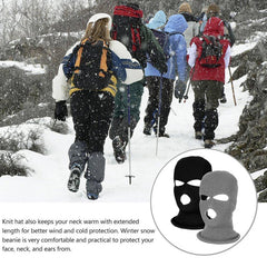 Knitted Balaclava Hat for Men Women Winter Outdoor Skiing Sports Hood Mask