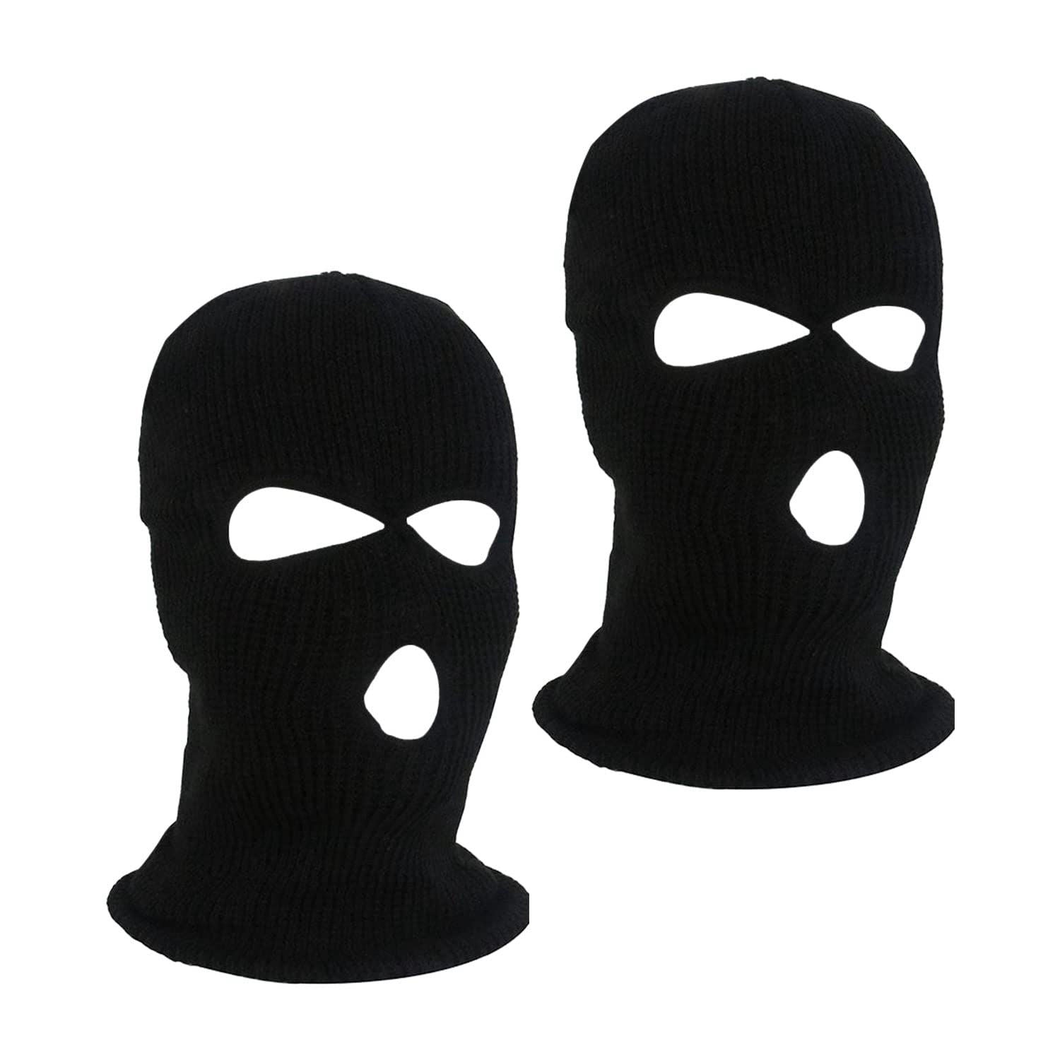 Knitted Balaclava Hat for Men Women Winter Outdoor Skiing Sports Hood Mask