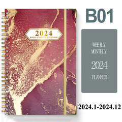 A5 Calendar Planner Notebook Weekly Monthly Agenda Organizer