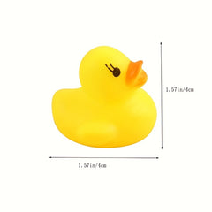 50 Mini Rubber Ducks Bath Toys For Baby Shower Birthday Party