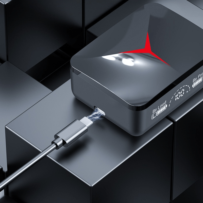 Wireless Sports Earphones with Extended Life and Large Screen Display