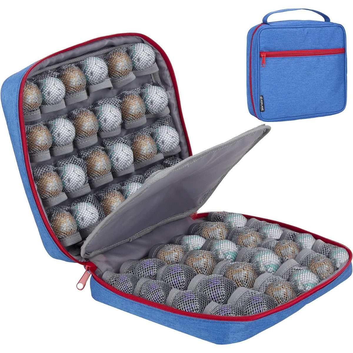 Toy Storage Case for 48 Figures, Carrying Bag for Toys