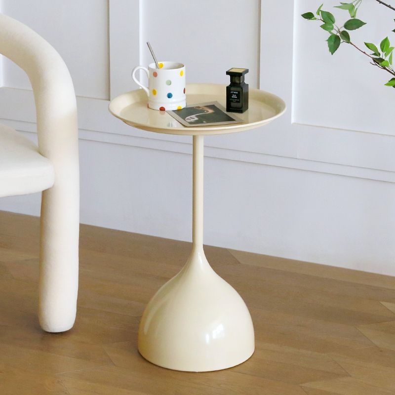 Nordic Side Table Iron Small Tea Table Home Sofa Living Room Floor Tray Cabinet