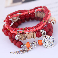 5pcs Tribal Bohemian Ethnic Style Women's Bracelets For Holiday Parties