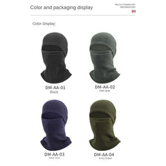 Windproof Outdoor Riding Hat with Neck Gaiter