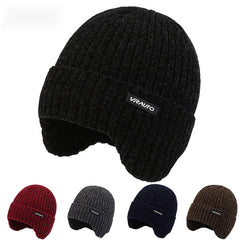 Winter Thick Velvet Ear Protection Knitted Hat