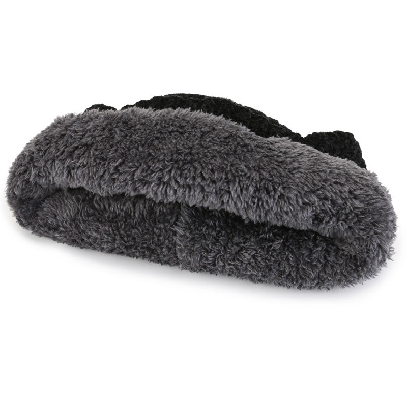 Winter Thick Velvet Ear Protection Knitted Hat