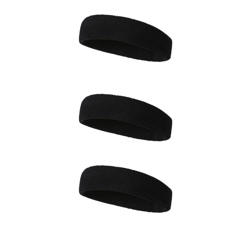 3PCS Outdoor Sweatbands For Men & Women, Moisture Wicking, Sports Headband