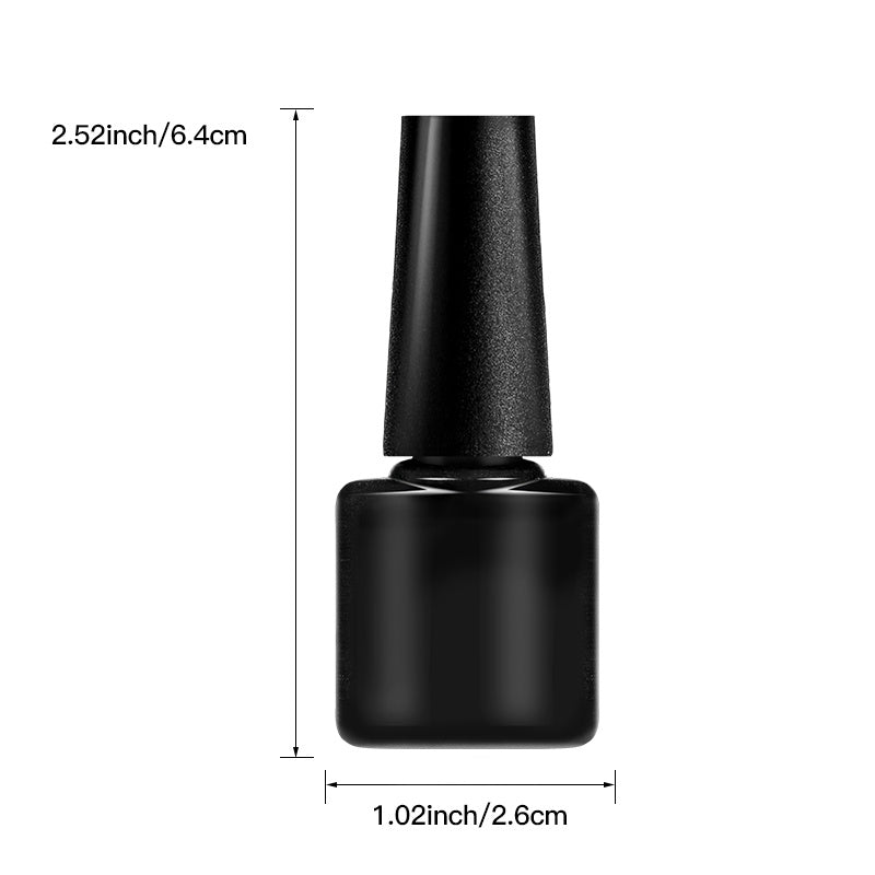 8 Colors Gel Nail Polish Set - Orange Red Yellow Macaroon Glitter