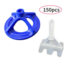 150pcs Floor Tile Kit Threaded Spacer Posts And Caps
