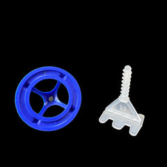 150pcs Floor Tile Kit Threaded Spacer Posts And Caps