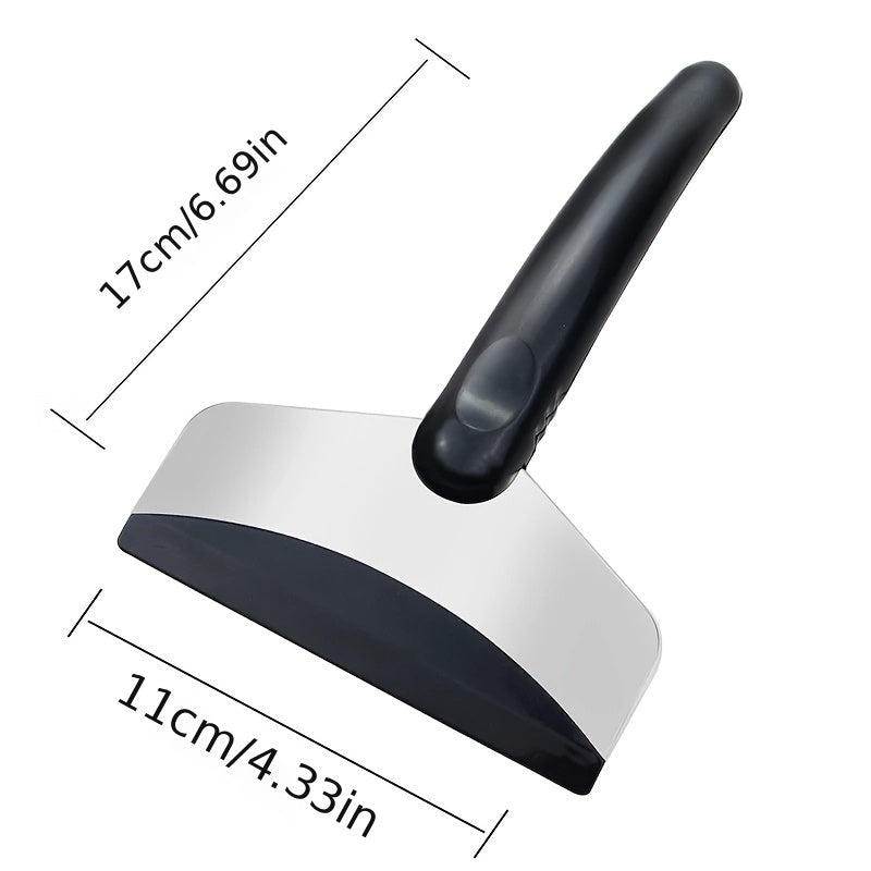 Car Windshield Snow Shovel Stainless Steel Deicer Winter Tool