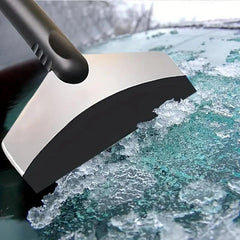Car Windshield Snow Shovel Stainless Steel Deicer Winter Tool