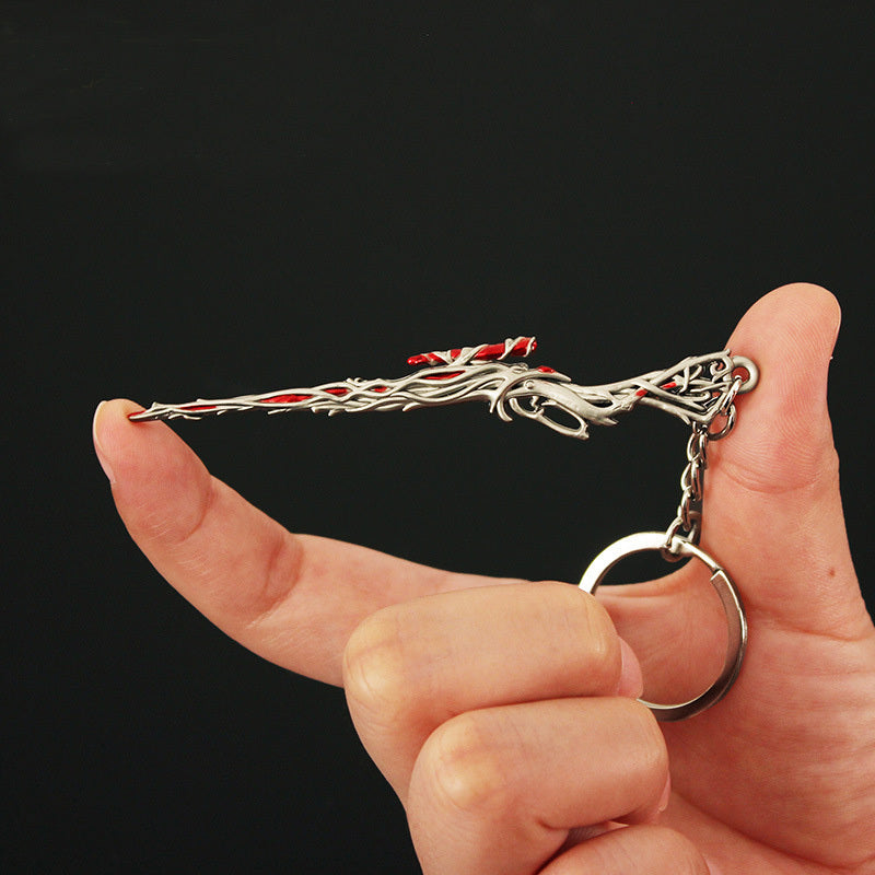 Mini Metal Model Toy Key Chain Bag Decoration Pendant Gift For Men Boys