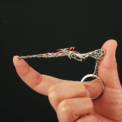 Mini Metal Model Toy Key Chain Bag Decoration Pendant Gift For Men Boys