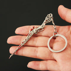 Mini Metal Model Toy Key Chain Bag Decoration Pendant Gift For Men Boys