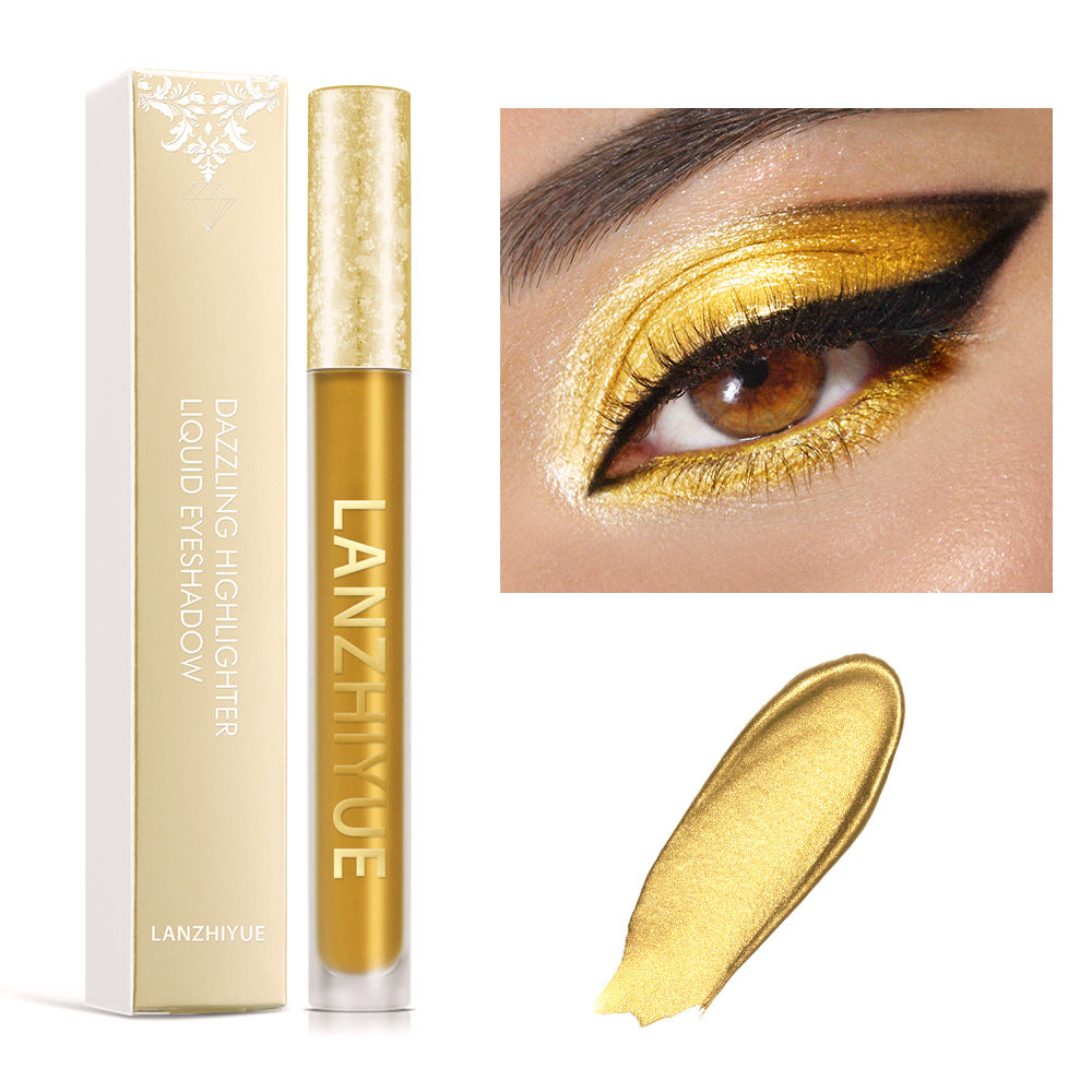 Golden Liquid Eyeshadow Stick Mermaid Princess Pearly Lidui