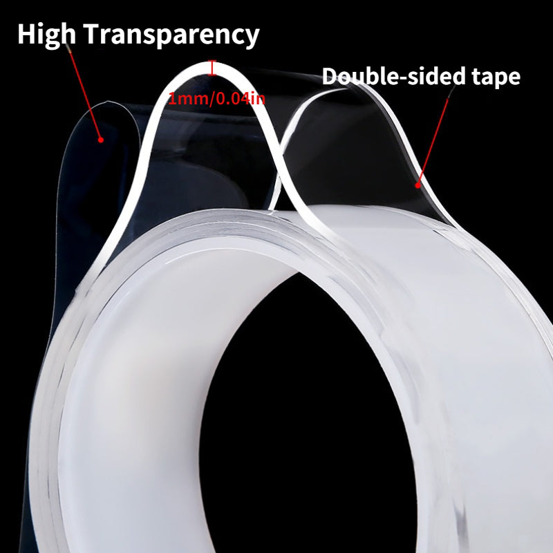 RV Nano Transparent Double Sided Tape Self Adhesive Waterproof