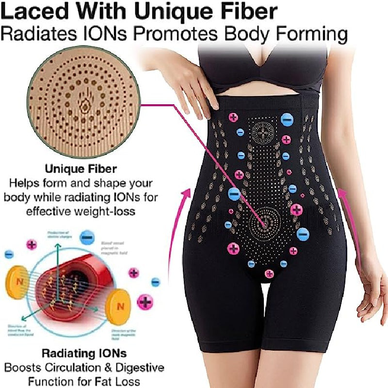Fiber Restoration Shaper Tummy Control Thigh Slimming Panties Waist Trainer
