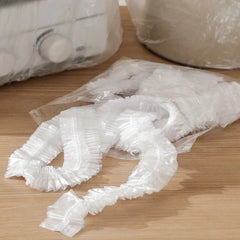 50pcs Disposable Plastic Wrap Cover Waterproof Protector Anti-Dust Cover