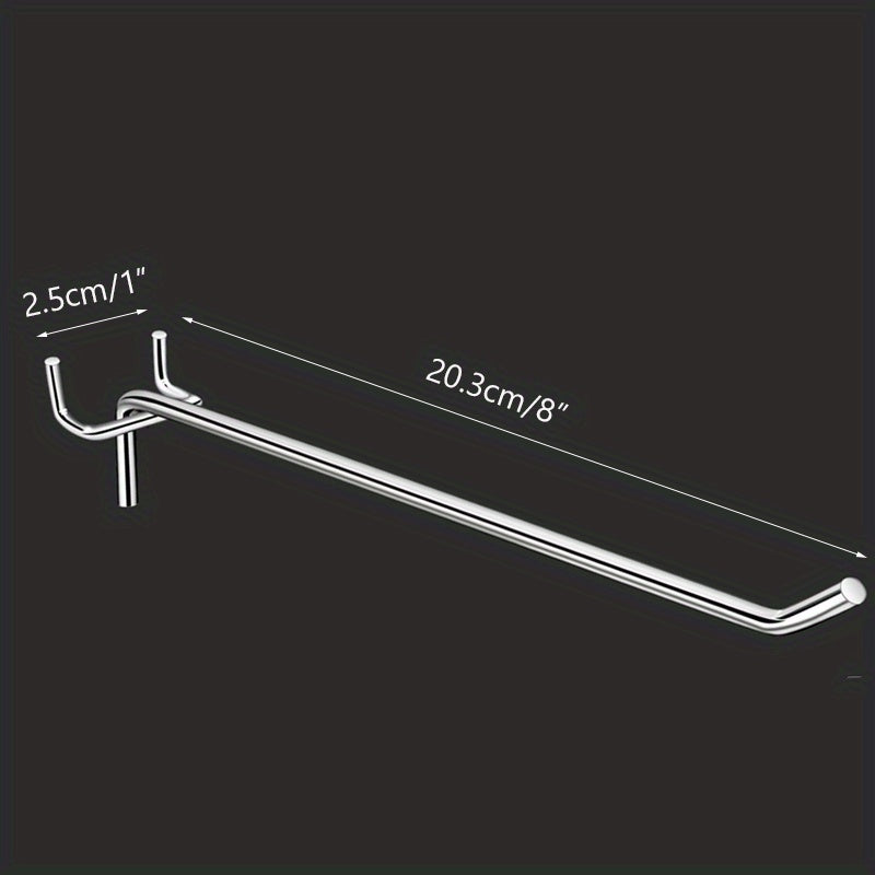 20pcs Heavy Duty Pegboard Hooks Kit for 2.5 Spaced Pegboards