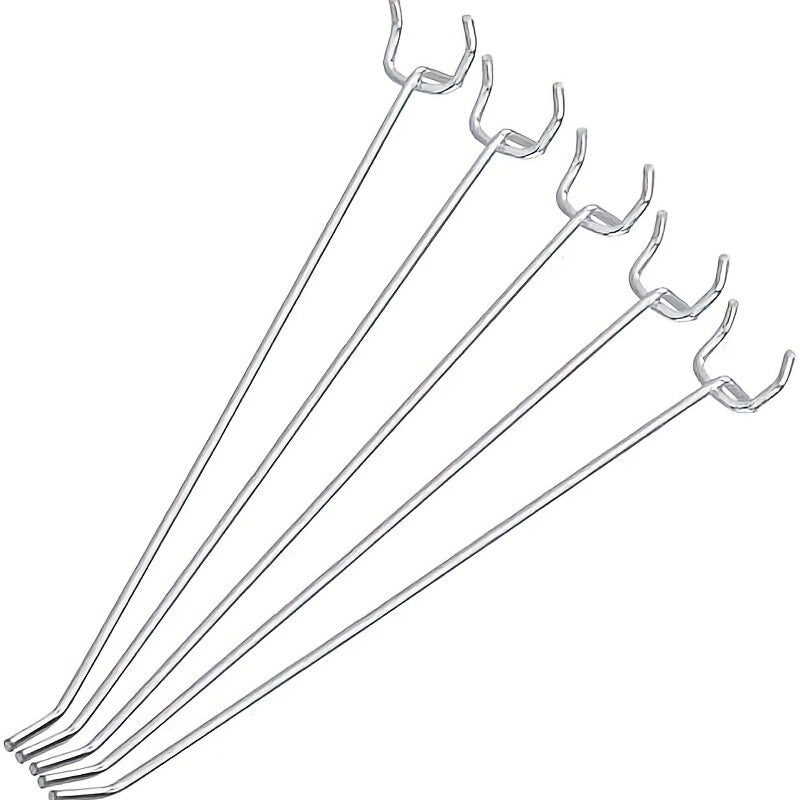 20pcs Heavy Duty Pegboard Hooks Kit for 2.5 Spaced Pegboards