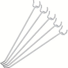 20pcs Heavy Duty Pegboard Hooks Kit for 2.5 Spaced Pegboards