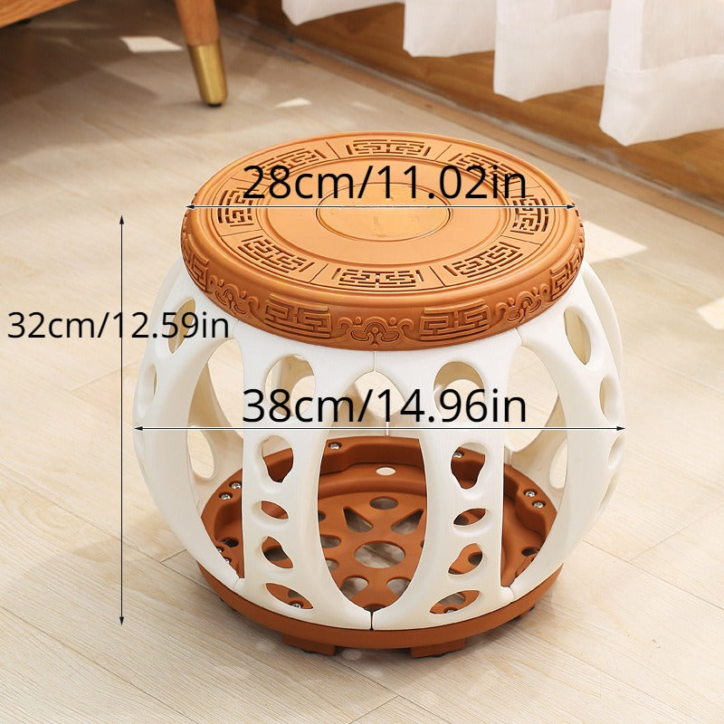 Chinese Antique Round Pier Table