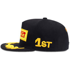 Letter Embroidery Cap Men's Baseball Cap Hip hop Hats Adjustable Racing Cap