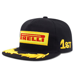 Letter Embroidery Cap Men's Baseball Cap Hip hop Hats Adjustable Racing Cap