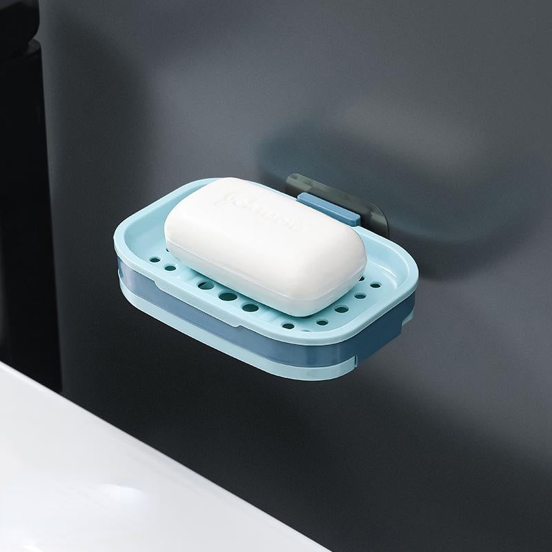 Non-slip Soap Holder Suction Cup Wall Mounted Soap Dish