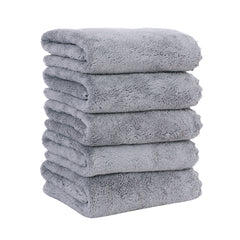 5pcs Soft Hand Towels Set for Bathroom, Highly Absorbent Towel